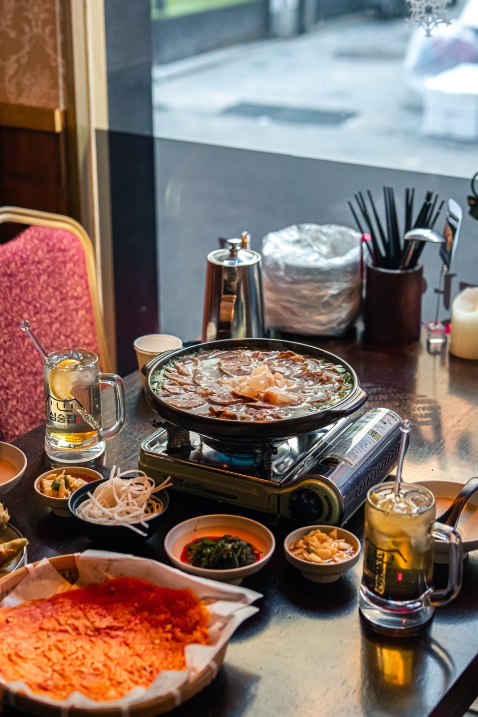 건대 한식주점 심술집 안주 메뉴